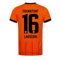 Maglia Calcio Eintracht Frankfurt Hugo Larsson #16 Terza Divisa 2024-25 Manica Corta